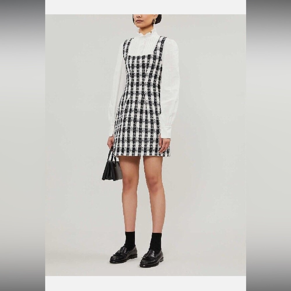 NWT Maje herringbone tweed minidress, 36 & 38